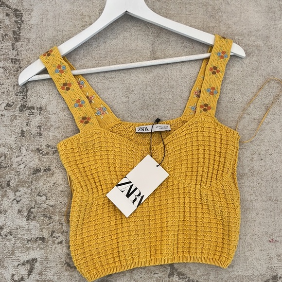ZARA CROP TOP SIZE M - Picture 4 of 15